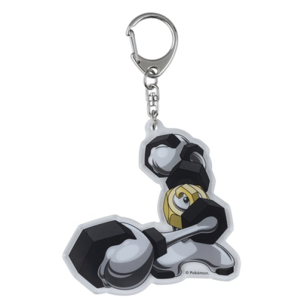 Photo1: Pokemon Center 2019 Meltan and Melmetal series Acrylic key chain Melmetal (1)