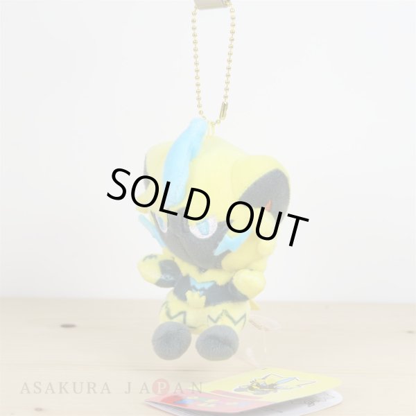 Pokemon Center 2019 POKEMON DOLLS Plush Mascot Key Chain Zeraora