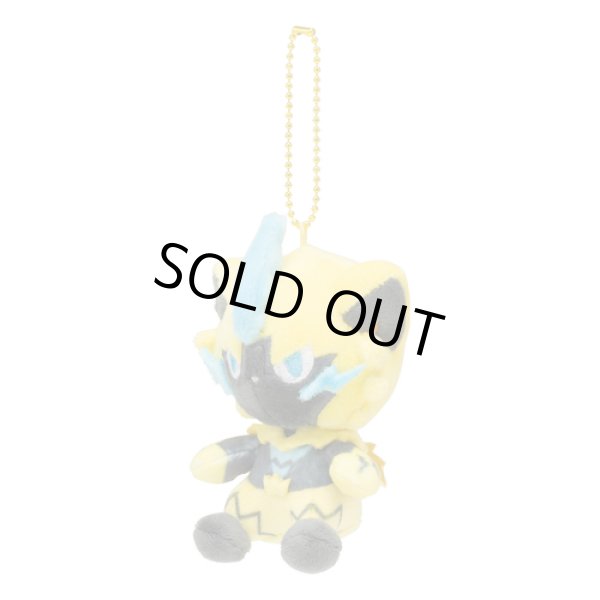 Photo1: Pokemon Center 2019 POKEMON DOLLS Plush Mascot Key Chain Zeraora (1)