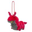 Photo1: Pokemon Center 2019 POKEMON DOLLS Plush Mascot Key Chain Scolipede (1)