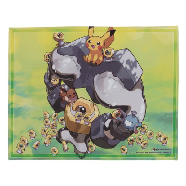 Photo1: Pokemon Center 2019 Meltan and Melmetal Table Napkin (1)