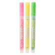 Photo1: Pokemon Center 2019 KIRARICH Glitter Highlighter Pen 3 colors Pikachu drawing (1)