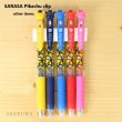 Photo2: Pokemon Center 2019 ZEBRA SARASA Ballpoint pen Pikachu clip ver. Red ink (2)