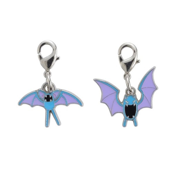 Photo1: Pokemon Center 2018 #My151 Metal Charm # 041 042 Zubat Golbat (1)