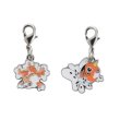 Photo1: Pokemon Center 2018 #My151 Metal Charm # 118 119 Goldeen Seaking (1)