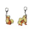 Photo1: Pokemon Center 2018 #My151 Metal Charm # 058 059 Growlithe Arcanine (1)