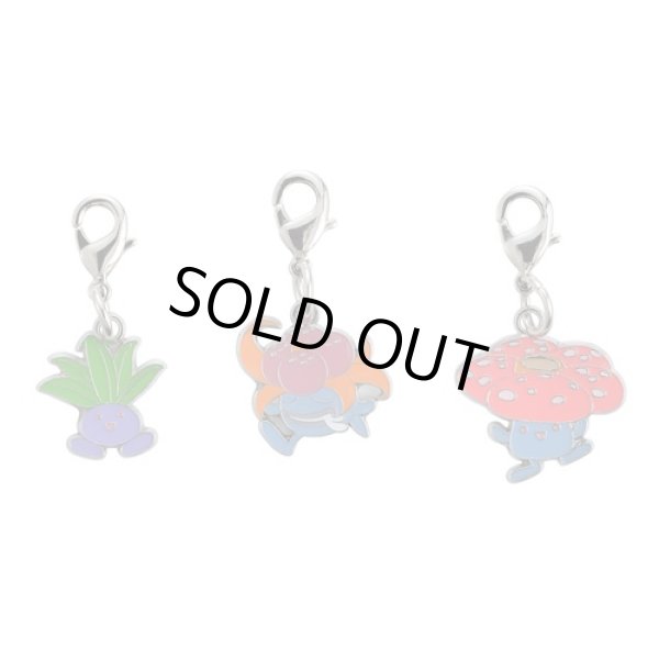 Photo1: Pokemon Center 2018 #My151 Metal Charm # 043 044 045 Oddish Gloom Vileplume (1)