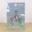 Photo2: Pokemon Center 2018 #My151 Metal Charm # 010 011 012 Caterpie Metapod Butterfree (2)