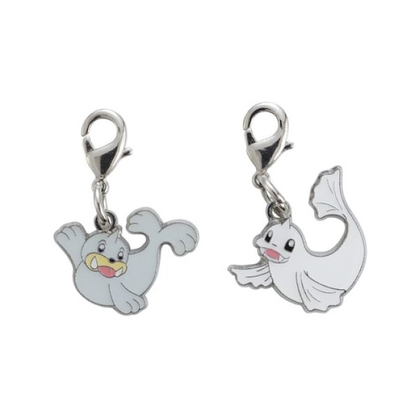 Photo1: Pokemon Center 2018 #My151 Metal Charm # 086 087 Seel Dewgong (1)