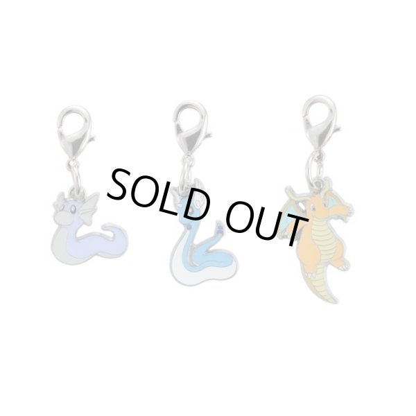 Photo1: Pokemon Center 2018 #My151 Metal Charm # 147 148 149 Dratini Dragonair Dragonite (1)