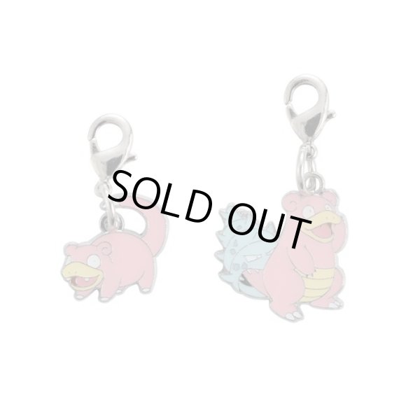 Photo1: Pokemon Center 2018 #My151 Metal Charm # 079 080 Slowpoke Slowbro (1)