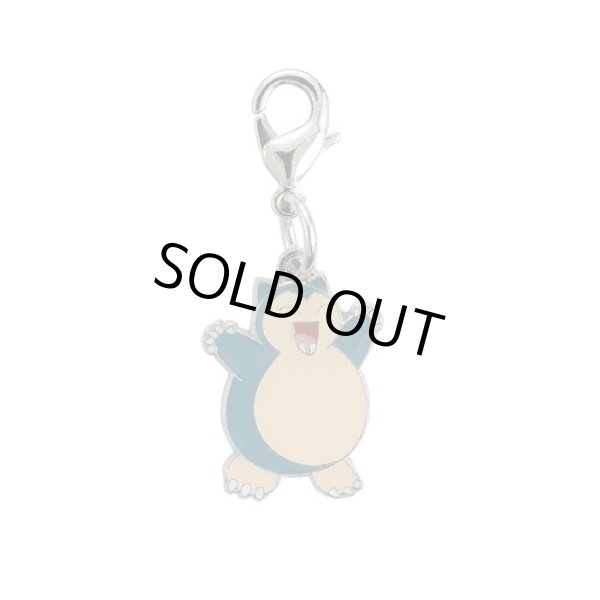 Photo1: Pokemon Center 2018 #My151 Metal Charm # 143 Snorlax (1)