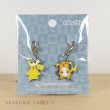 Photo2: Pokemon Center 2018 #My151 Metal Charm # 025 026 Pikachu Raichu (2)
