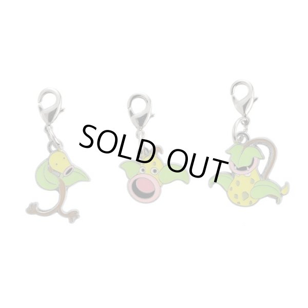 Photo1: Pokemon Center 2018 #My151 Metal Charm # 069 070 071 Bellsprout Weepinbell Victreebel (1)