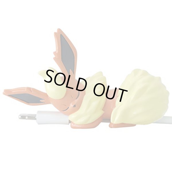 Photo1: Pokemon 2019 Suyasuya on the cable vol.3 Cord Keeper Sleeping Flareon Mini Figure (1)