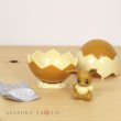 Photo2: Pokemon 2019 Pokemon and Egg Pot Eevee Mini Figure Capsule case TAKARA TOMY (2)