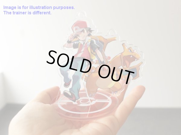 Photo6: Pokemon Center 2019 Pokemon Trainers Acrylic Stand Key Chain Cynthia Garchomp (6)