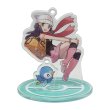 Photo2: Pokemon Center 2019 Pokemon Trainers Acrylic Stand Key Chain Dawn Piplup (2)