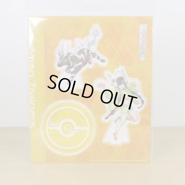 Photo4: Pokemon Center 2019 Pokemon Trainers Acrylic Stand Key Chain Elesa Zebstrika (4)