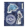 Photo1: Pokemon Center 2019 Pokemon Trainers Acrylic Stand Key Chain Steven Megtagross (1)