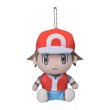 Photo1: Pokemon Center 2019 Pokemon Trainers Plush doll chain Red (1)