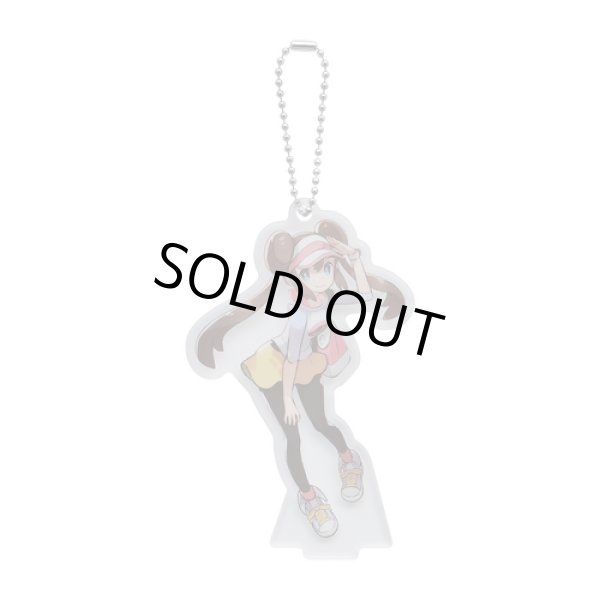 Photo3: Pokemon Center 2019 Pokemon Trainers Acrylic Stand Key Chain Rosa Serperior (3)