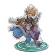 Photo2: Pokemon Center 2019 Pokemon Trainers Acrylic Stand Key Chain Green Blastoise (2)