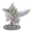 Photo2: Pokemon Center 2019 Pokemon Trainers Acrylic Stand Key Chain N Reshiram (2)