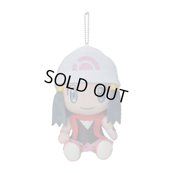 Photo1: Pokemon Center 2019 Pokemon Trainers Plush doll chain Dawn (1)