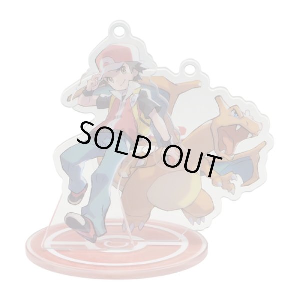 Photo2: Pokemon Center 2019 Pokemon Trainers Acrylic Stand Key Chain Red Charizard (2)