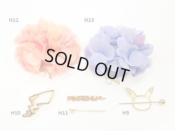 Photo4: Pokemon Center 2019 Pokemon accessory Series Hair bands Pin Clip H11 (4)