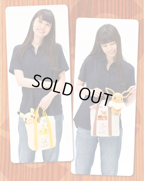 Photo2: Pokemon Center 2018 SUMMER EVENT Mini Tote Bag Eevee NOT SOLD IN STORES (2)