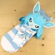 Photo2: Pokemon Center 2019 Plush Socks for Women 23 - 25 cm 1 Pair Glaceon (2)