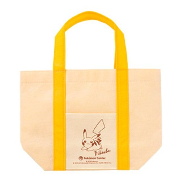 Photo1: Pokemon Center 2018 SUMMER EVENT Mini Tote Bag Pikachu NOT SOLD IN STORES (1)