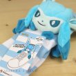 Photo3: Pokemon Center 2019 Plush Socks for Women 23 - 25 cm 1 Pair Glaceon (3)