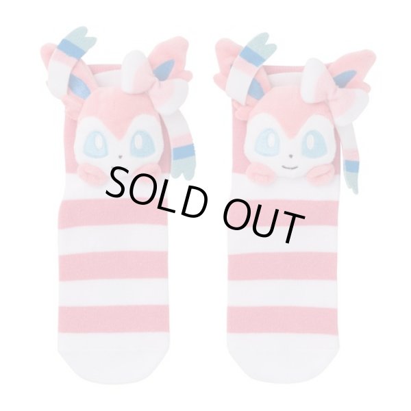 Pokemon Center Original Plush Socks for Women 23-25 cm 1 Pair Espeon