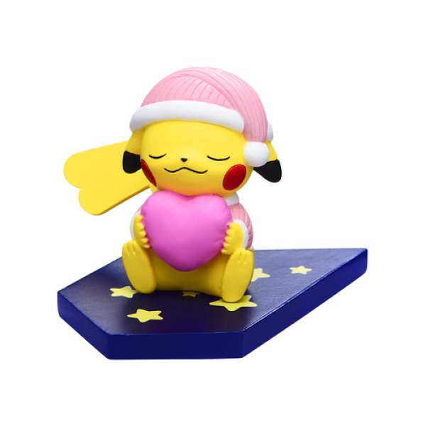 Photo1: Pokemon Center 2019 Mini Figure Collection Good night! Pikachu Night Parade #2 Pajamas (1)