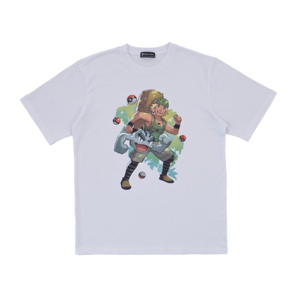 Photo1: Pokemon Center 2019 Pokemon Trainers T-shirt collection Hiker Geodude (1)