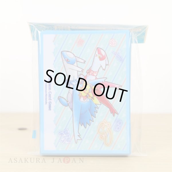Photo2: Pokemon Center Original Card Game Sleeve Flying with Latias & Latios 64 sleeves (2)