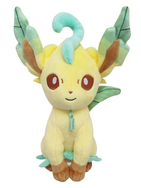 Photo1: Pokemon 2019 ALL STAR COLLECTION Leafeon Plush Toy SAN-EI (1)