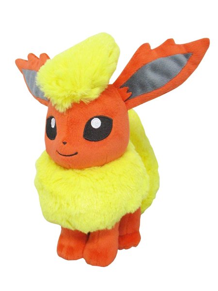 Photo1: Pokemon 2018 ALL STAR COLLECTION Flareon Plush Toy SAN-EI (1)