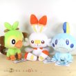 Photo1: Pokemon Center 2019 Plush doll Grookey Scorbunny Sobble 3 set (1)