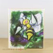 Photo1: Pokemon 2019 BANDAI Shikishi Art picture No.8 Beedrill (1)