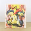 Photo1: Pokemon 2019 BANDAI Shikishi Art picture 2 No.2 Cyndaquil & Quilava & Typhlosion (1)