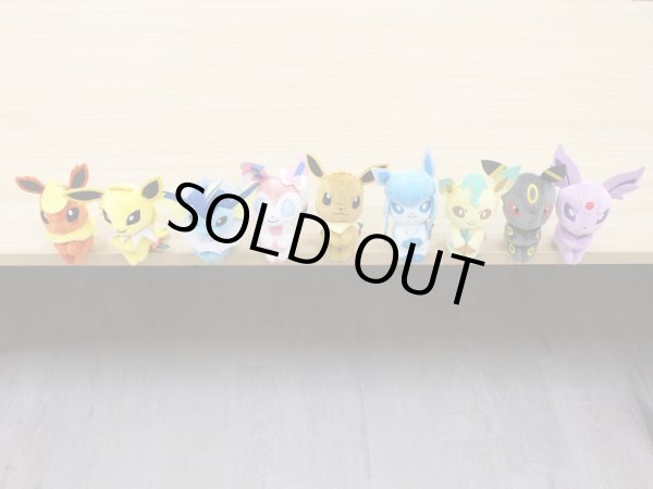 Photo4: Pokemon 2018 Takara Tomy Arts Chokkori-san Sitting Plush Chokkori Umbreon (4)