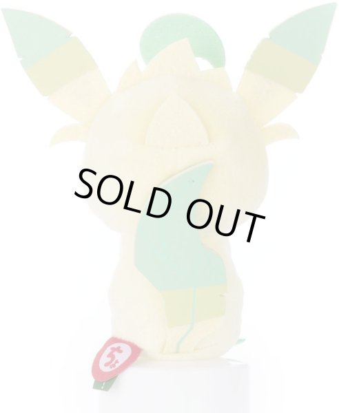 Photo2: Pokemon 2018 Takara Tomy Arts Chokkori-san Sitting Plush Chokkori Leafeon (2)