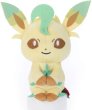 Photo1: Pokemon 2018 Takara Tomy Arts Chokkori-san Sitting Plush Chokkori Leafeon (1)