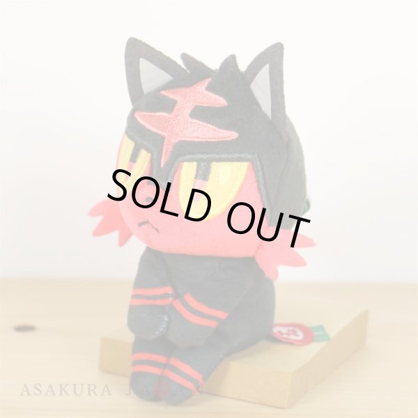 Photo3: Pokemon 2019 Takara Tomy Arts Chokkori-san Sitting Plush Chokkori Litten (3)