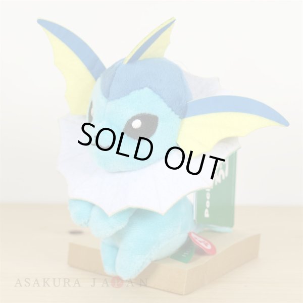 Photo3: Pokemon 2018 Takara Tomy Arts Chokkori-san Sitting Plush Chokkori Vaporeon (3)