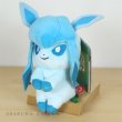 Photo3: Pokemon 2018 Takara Tomy Arts Chokkori-san Sitting Plush Chokkori Glaceon (3)